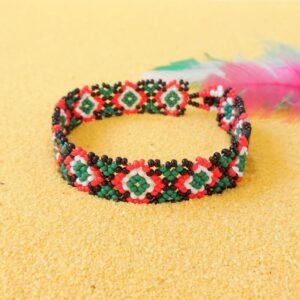 Huichol Mexican Color Bracelet