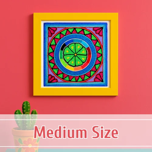 Medium Yarn Paintings